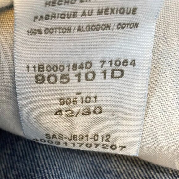 Cabelas Mens Jeans 42x30 Relaxed Fit Gear 100% Cotton Durable & Comfortable - Picture 6 of 13